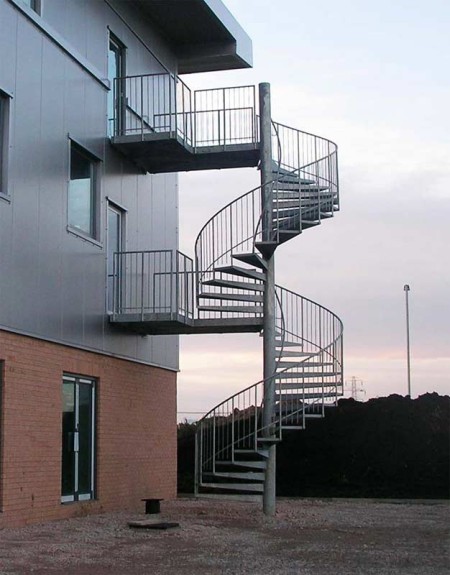 Bespoke-Spiral-Staircase-Blackpool-External-Spiral-1 - Spiral Staircases