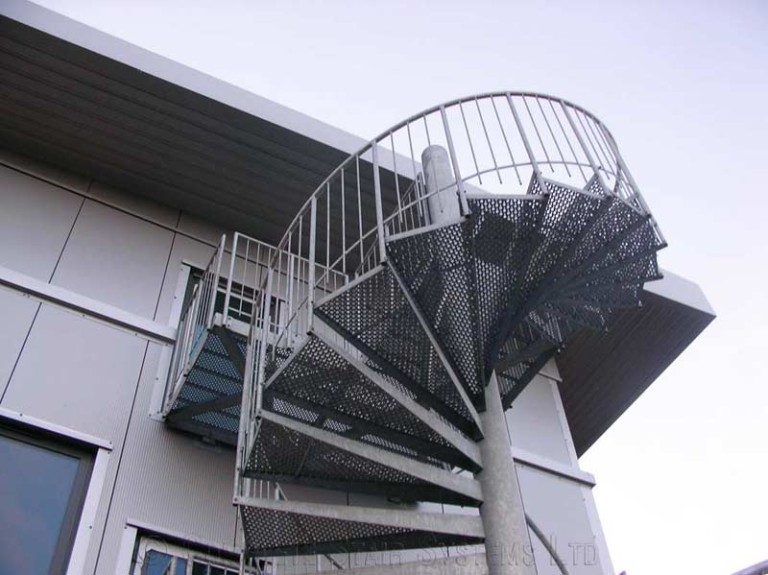 Bespoke-Spiral-Staircase-Blackpool-External-Spiral-2 - Spiral Staircases