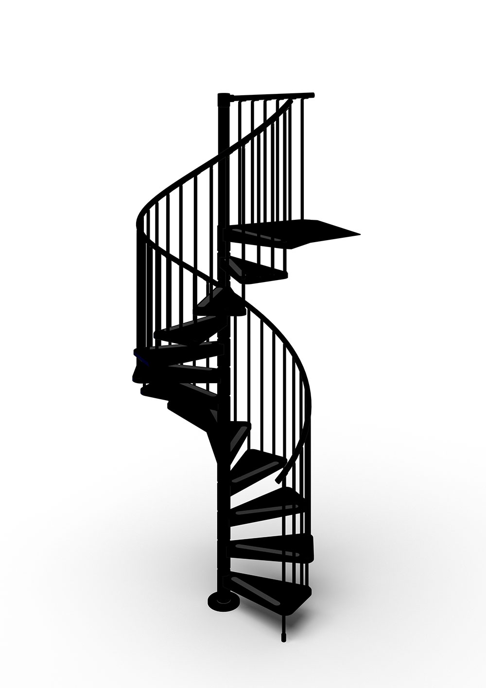 Gamia Steel Spiral Stair