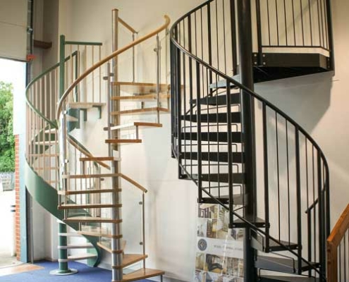 Spiral-Staircase-Showroom