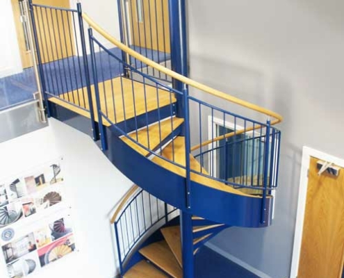 Spiral-Staircase-Showroom